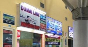 Foto Penjualan Tiket Kapal Dumai Line (ist)