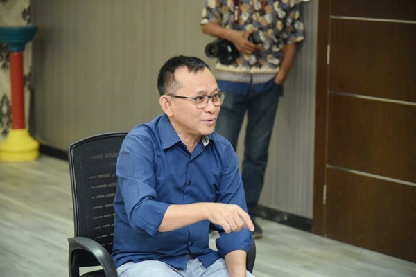 dr. Morison Bationg Sihite anggota Pansus Perubahan Tatib DPRD Kabupaten Bengkalis