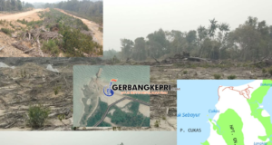 Lokasi Tambang Pasir PT CSS. (Foto GK.com / Tim)