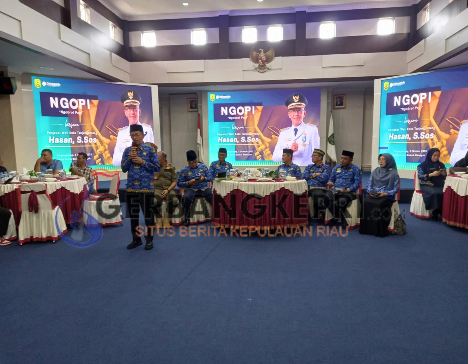 Hasan Gelar Ngopi Pagi Bersama Insan Pers