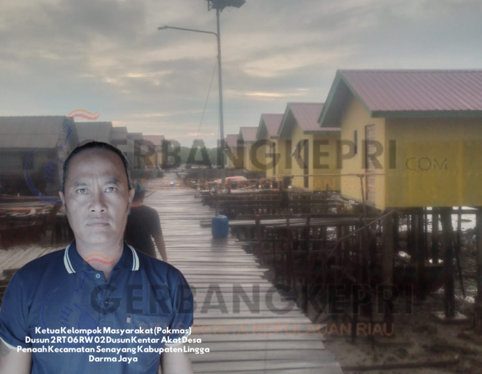 Ketua Kelompok Masyarakat (Pokmas) Dusun 2 RT 06 RW 02 Dusun Kentar Akat Desa Penaah Kecamatan Senayang Kabupaten Lingga, Darma Jaya