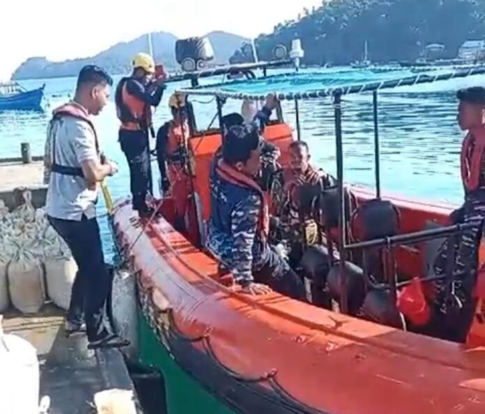 Danlanal Tarempa Gerak Cepat, Nelayan Hilang Di Laut Anambas