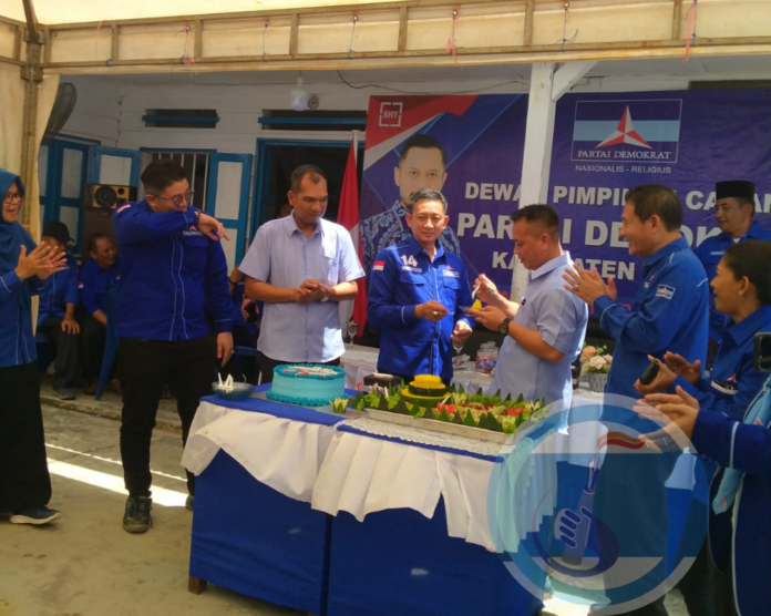 Nizar-Novrizal Pertegas Komitmen Menuju Pilkada 2024 di Ulang Tahun Partai Demokrat ke-23